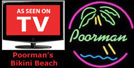 Poorman's Bikini Beach Logo
